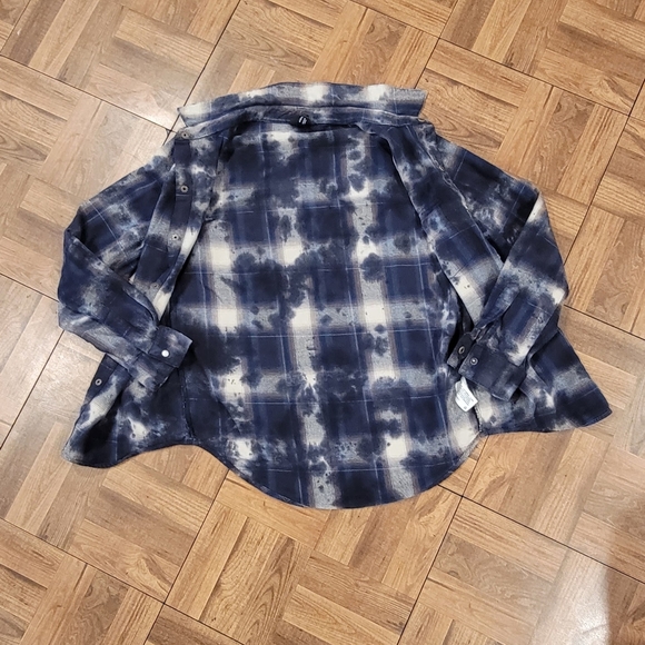 Art Class Button Up Flannel Shirt (sz8) - Picture 2 of 4